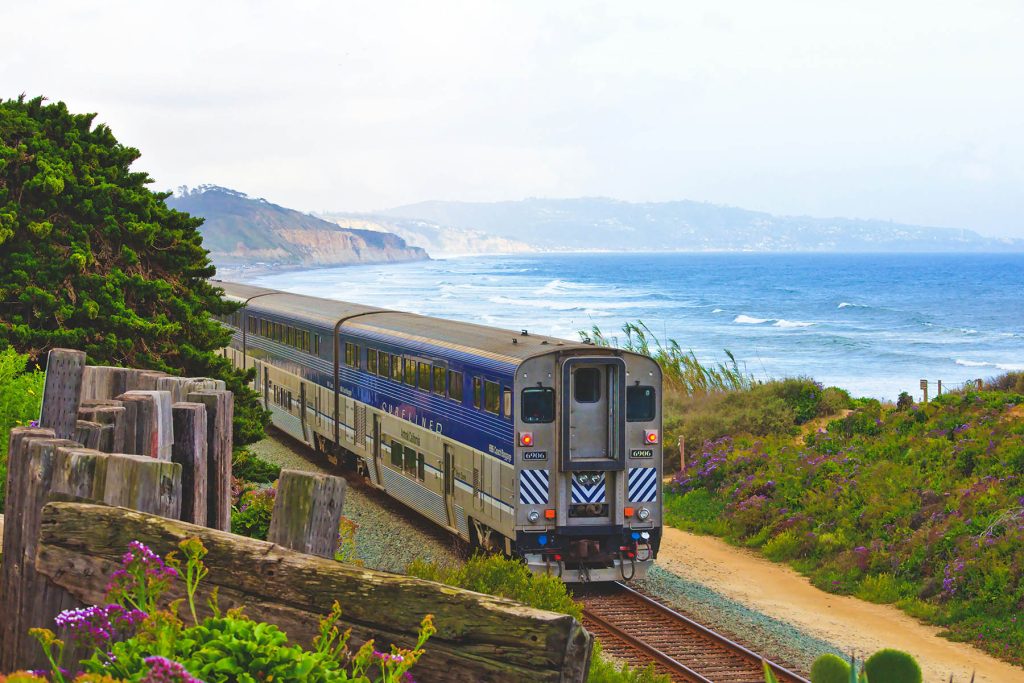 Amtrak train